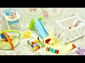 DIY Miniature DISNEY POOH Nursery Baby Room! Crib, Toy, High Chair & More! NOT A KIT