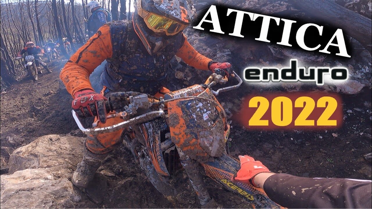 ATTICA ENDURO- 110 χιλιόμετρα με πολύ λάσπη. Boufos team🦉 #attica #enduro #festival #2022