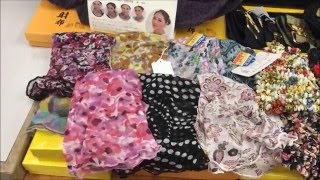 おしゃれ小物　シルクネックカバーでセンスアップ　婦人服　栃木・足利