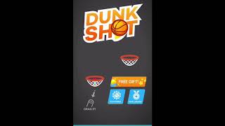 Dunk Shot Challenge 1 and 2 screenshot 1