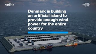 Denmark is building an artificial island to provide enough wind power for the entire country
