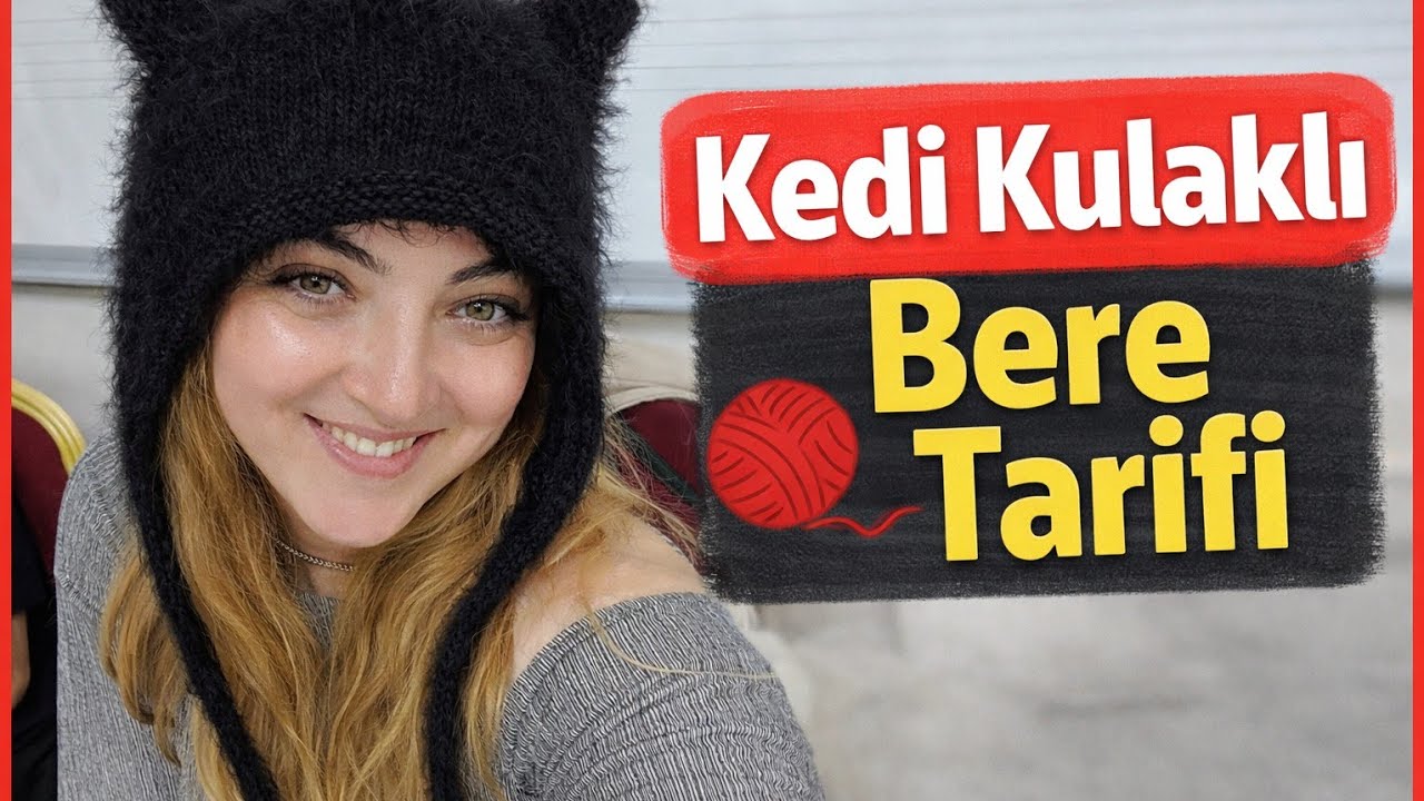 Kedi Bere / Kedi Kulaklı Bere / Kedi Şapka  /Everyone loves this cat ear beanie