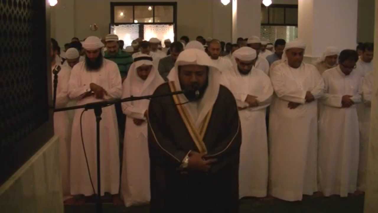 الشيخ سعد النعماني في مسجد الجابري 1 Shiekh Saad Alnomani in Aljabri Mosque