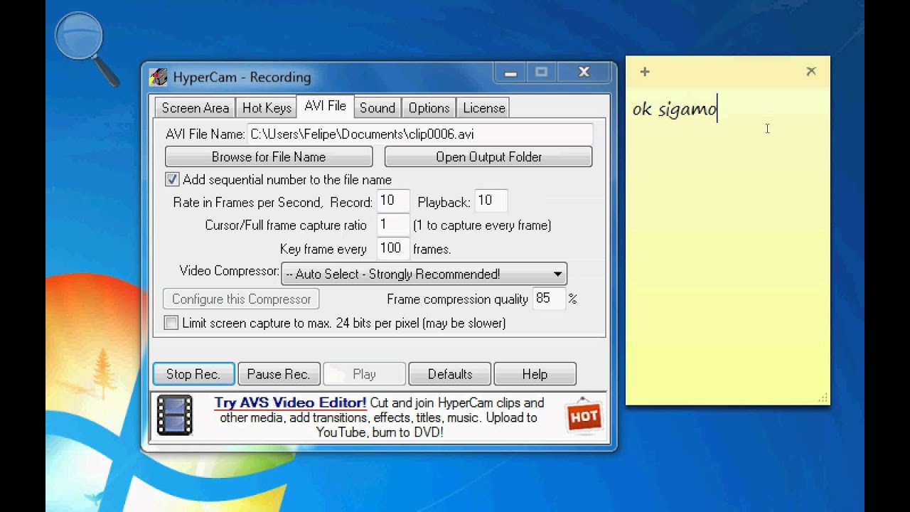 como instalar y usar el hypercam 2...