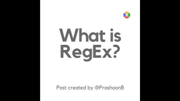 What is RegEx? | #Shorts