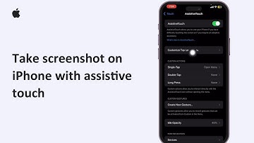 How To Take Screenshot On iPhone With Assistive Touch 2025 | Capture Screen Using Assistive Touch