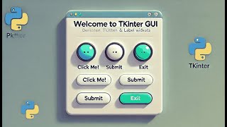 introduction to the tkinter module in python  Button and Label Widget
