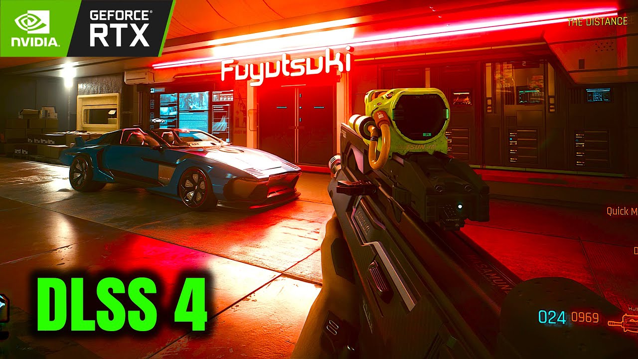 “Cyberpunk 2077 with DLSS 4.5 – DLSS Performance Gameplay” RTX 5080