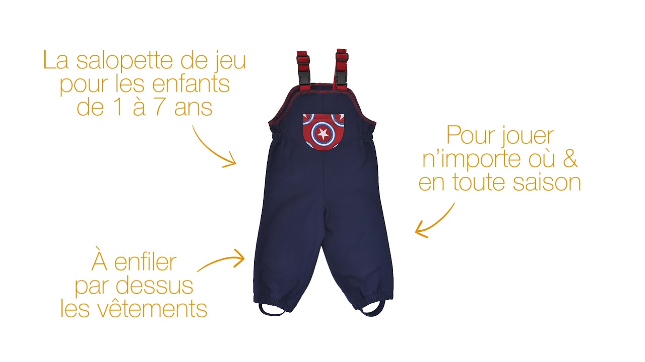 Lagadoue La Salopette De Jeu Pour Enfants Youtube