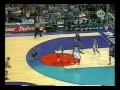 (sick) Vlade Divac blocks Kobe Bryants dunk attempt!!