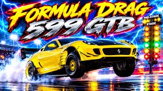 FORZA HORIZON 6 | 1,549HP FORMULA DRIFT 599 GTB DRAG TUNE! (7.2s) screenshot 5