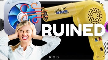 BIOS 323 RUINED FAN CURVES! | ASUS ROG Ally | Custom Fan Curve Tutorial