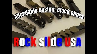 Rock Slide USA Glock19 custom slide. Killa of the high priced slides. Coupon code in description.