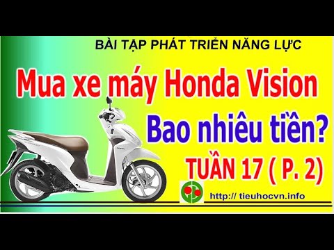 Video Mua xe Honda Vision phải trả bao nhiêu ? | Bài tập... - youtube