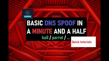 DNSSpoof in under 2 minutes in Kali/ParrotOS | QUICK TUTORIALS | HOXFRAMEWORK