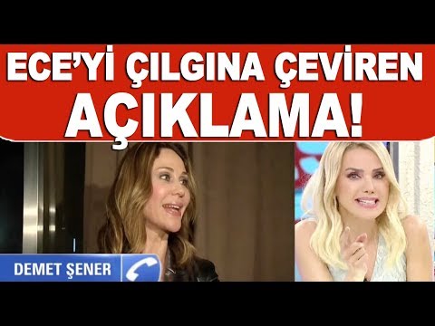 Ece Erken ve Demet Şener canlı yayında fena kapıştı!