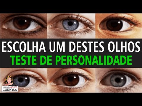 O QUE A COR DOS SEUS OLHOS REVELA SOBRE A SUA PERSONALIDADE