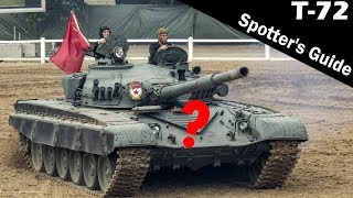 How to recognize T-72 variants. T-72 Spotter's Guide