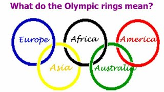 Olympics Rings Colours Meaning, What Do The Olympic Rings Mean