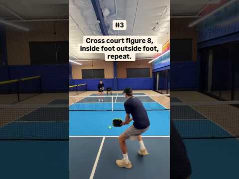 Become a 4.0+ dinker with these 4 Cross Court Dinking Drills