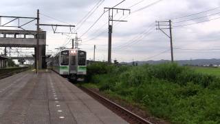【信越本線】E127系普通446M 押切駅発車(HD)