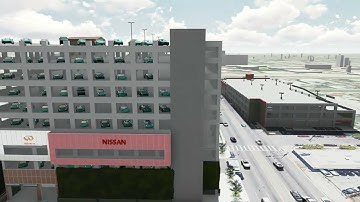 Lumion simulated drone flight