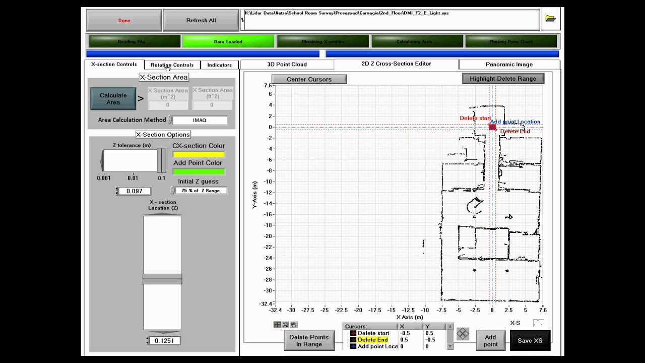 Floor plan from 3D lidar data YouTube