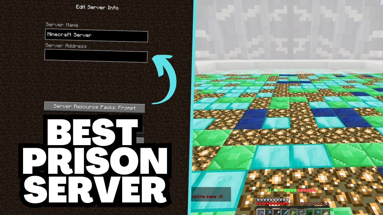 Best Minecraft Prison Server IP Address 2025 - YouTube