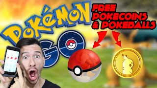 How To Get More Pokeballs & Free PokeCoins - Pokemon Go!