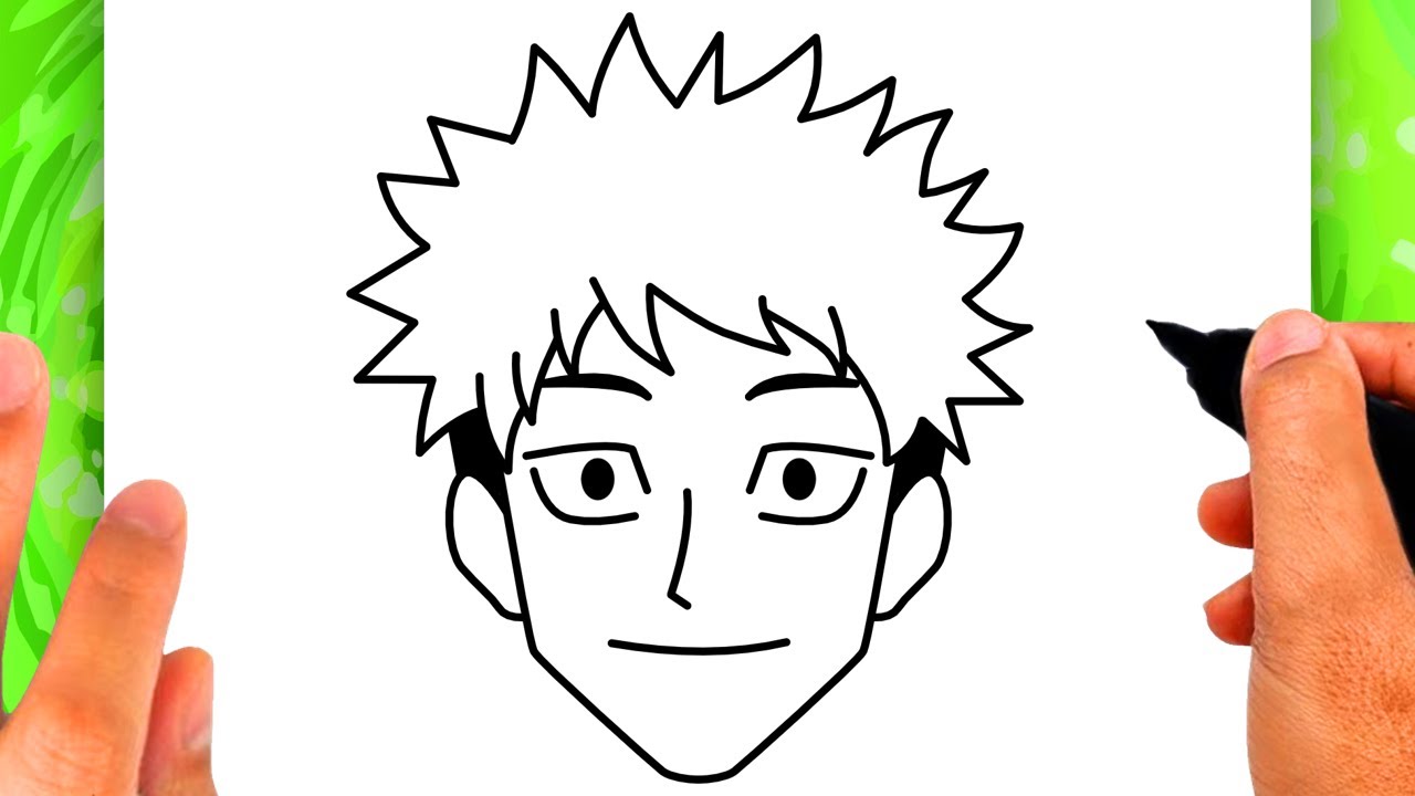 comment-dessiner-yuji-itadori-facilement-dessin-de-yuji-itadori