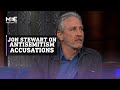 Jon Stewart comments on support for Palestinians, antisemitism accusations