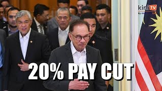 Anwar: All cabinet ministers agreed to 20% pay cut