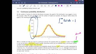 Continuous Random Variables and an introduction to probability density functions