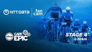 NTT Data FanCam | Stage 4 @30km | Absa Cape Epic