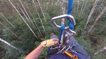 БЕЗОПАСНЫЙ спуск на восьмерке