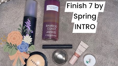 Finish 7 by Spring Project Pan INTRO!!