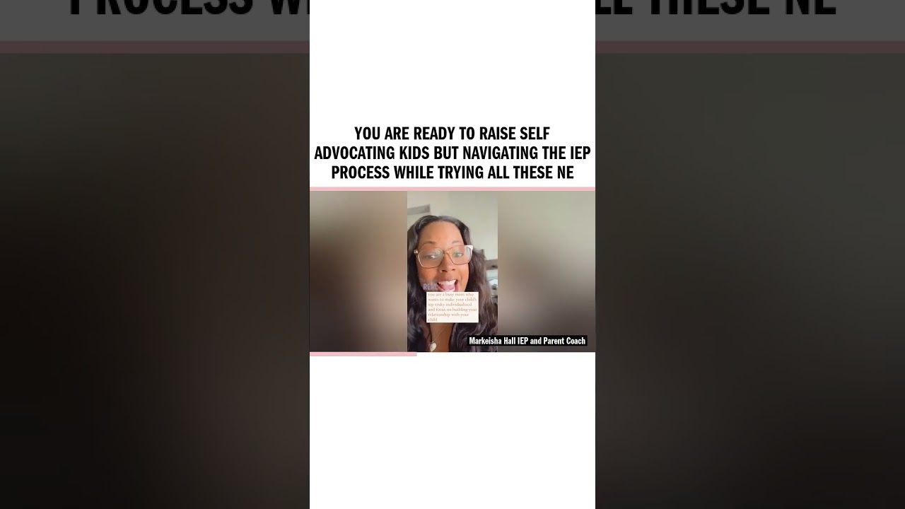 You are ready to raise self advocating kids but navigating the iep process while trying all these ne