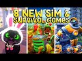8 new simulation  survival games releasing in may 2024 pc  console