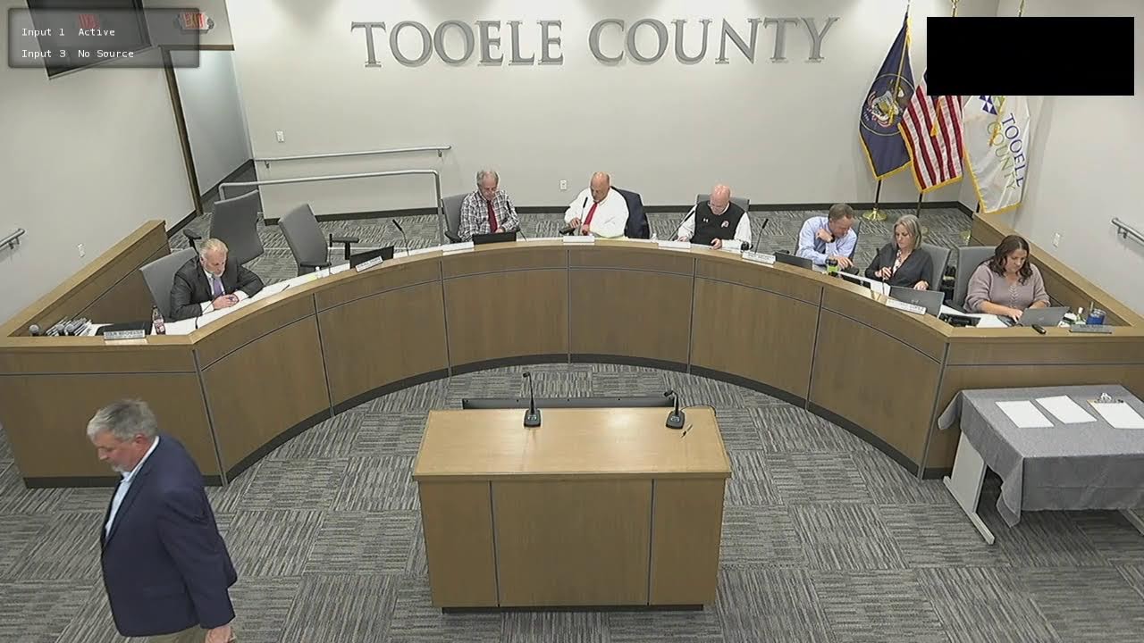 Tooele County Work Session 11/1/2022