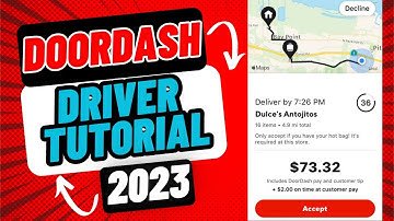 How to sign up for doordash - app tutorial 2023 (Tips & Tricks)