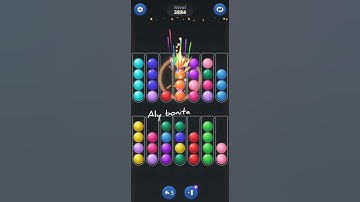 Ball sort puzzle level 3884 #puzzle #level #colors #gaming #resolución #gameplay #nivel