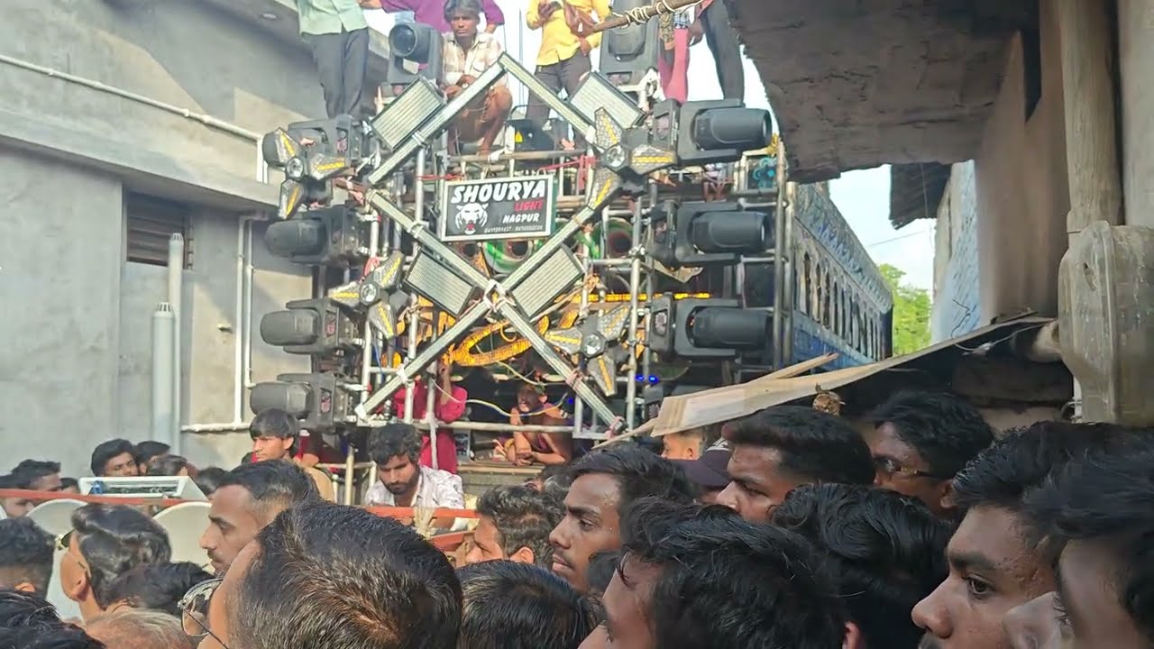 3 star Dhumal Nagpur king 👑Durga Devi Visarjan 2025 jarud