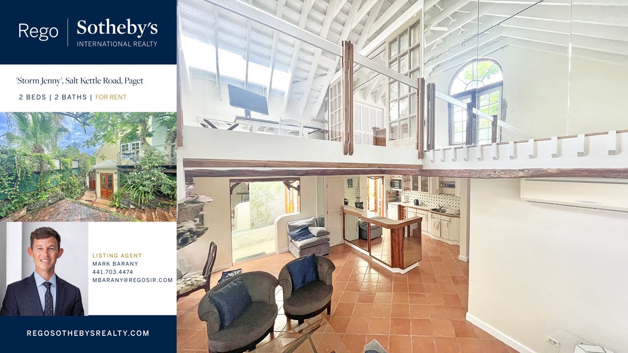 FOR RENT: 'Storm Jenny', 11 Salt Kettle Road, Paget, Bermuda