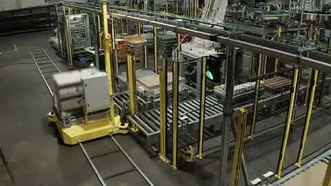 Robotic Palletizing Cell for Baby Food Boxes | High-Speed End-of-Line Automation