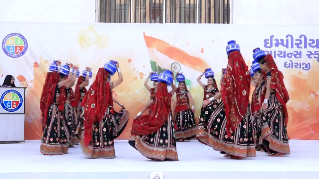 Gujrati Folk Dance  26 January 2024  Republic Day  The Imperial Science School