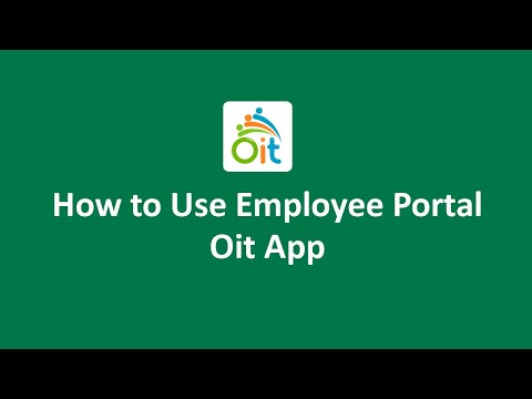 Employee Portal Oit App - Uploaded by Online InfoTech