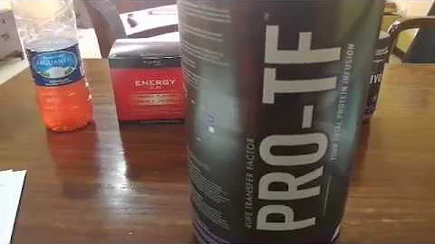 Presentacion de Energy, ProTF Glutamine, Glucoach,...