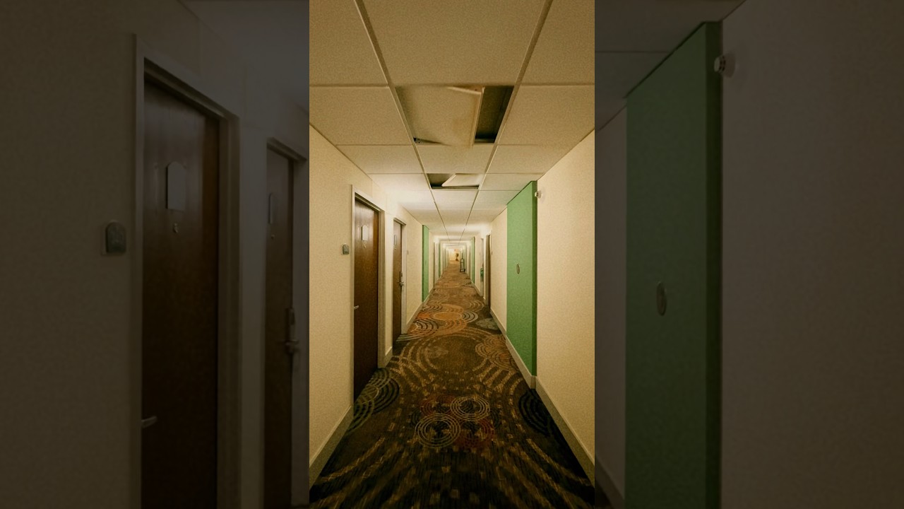 Haunted Hotel Backrooms Tunnel