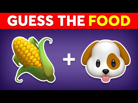 Guess the FOOD by Emoji? 🍔 Food And Drink By Emoji | Monkey Quiz