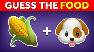 Guess the FOOD by Emoji?   Food And Drink By Emoji | Monkey Quiz